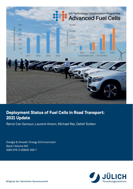 国际能源署最新报告《燃料电池在道路交通的部署现状2021》解读