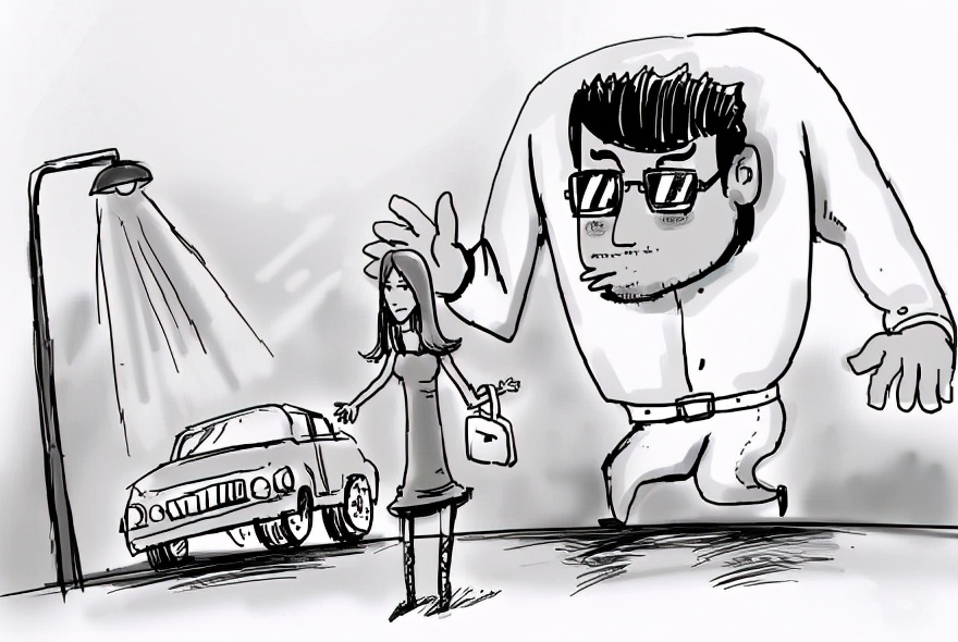 Auspicious overcomes Juan Yi to pat a shoulder by stranger, till the friend advent just dare leave: The girl should have protected her