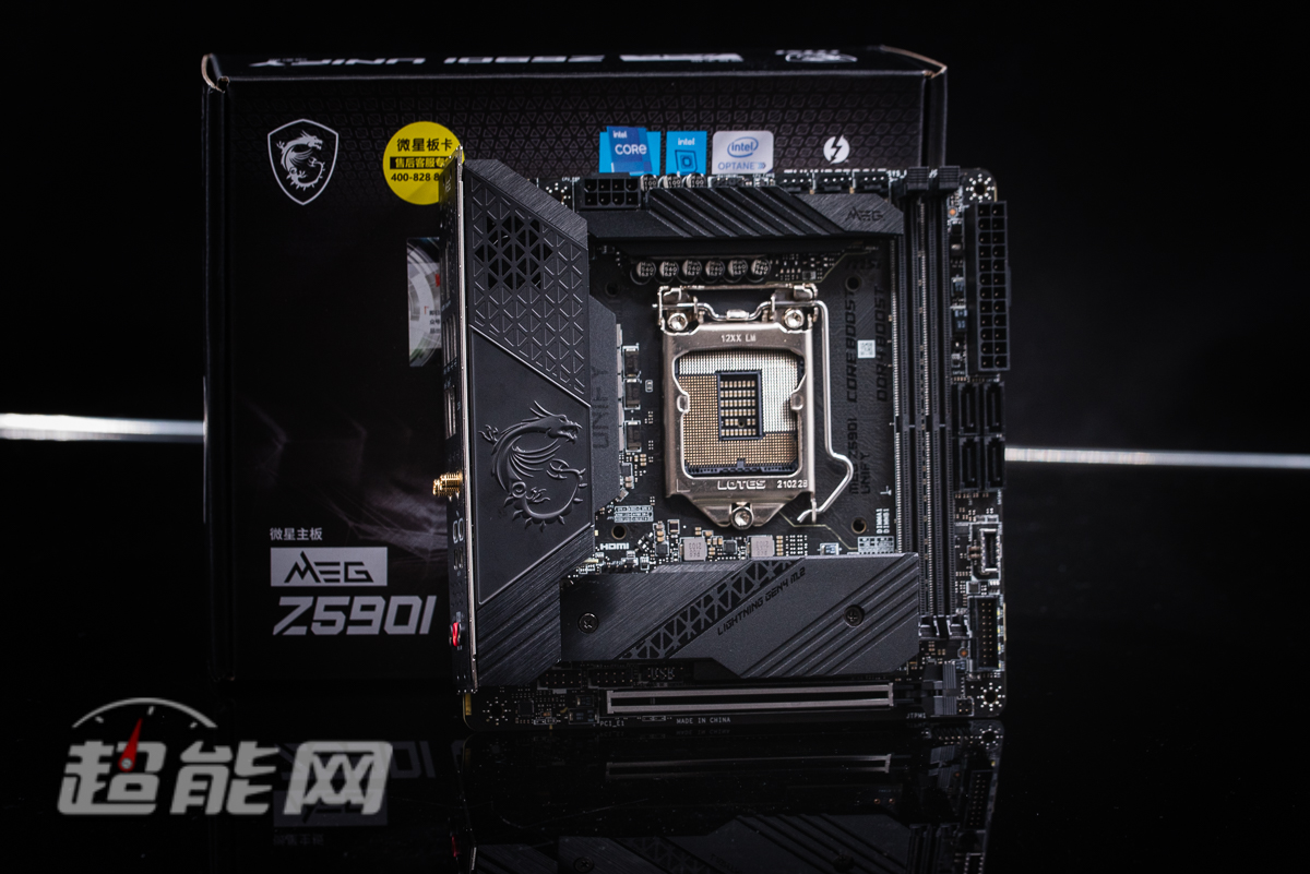 微星MEG Z590I UNIFY主板评测：掌控超频和雷电的顶级ITX小板