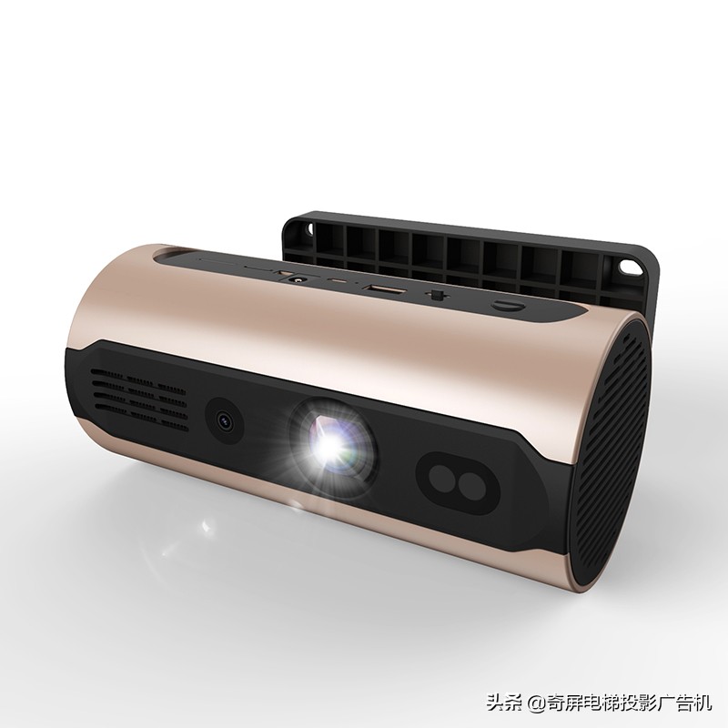 什么是電梯投影廣告機？