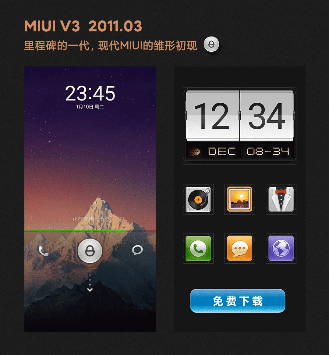回望經典！MIUI V1到 MIUI 11的演变史，你喜爱哪一个版本号呢？