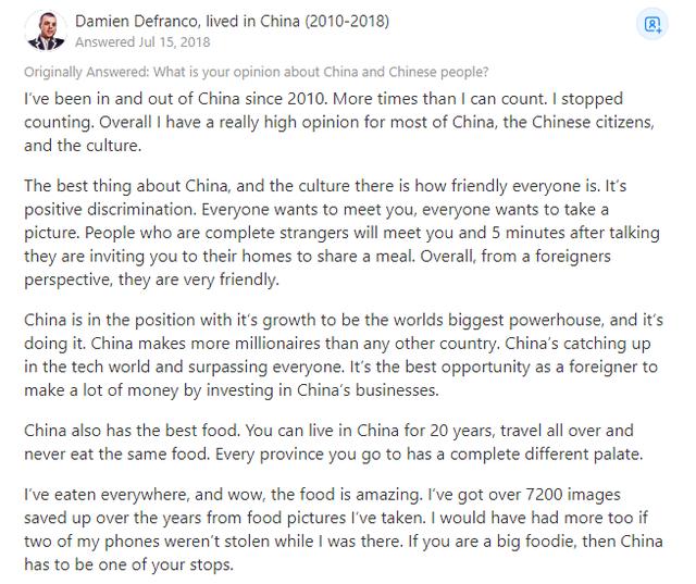 国外知乎：外国网友竟然这样看待中国？和我们