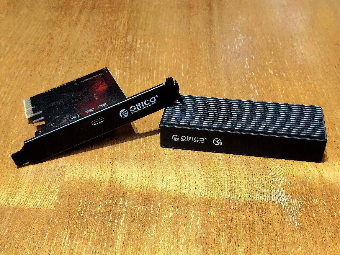 Orico USB3.2 NVMe硬盘盒套装20G雷速评测