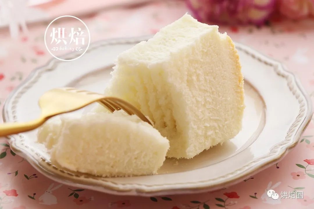這樣做天使蛋糕從裡到外都白不干不韌比戚風好吃