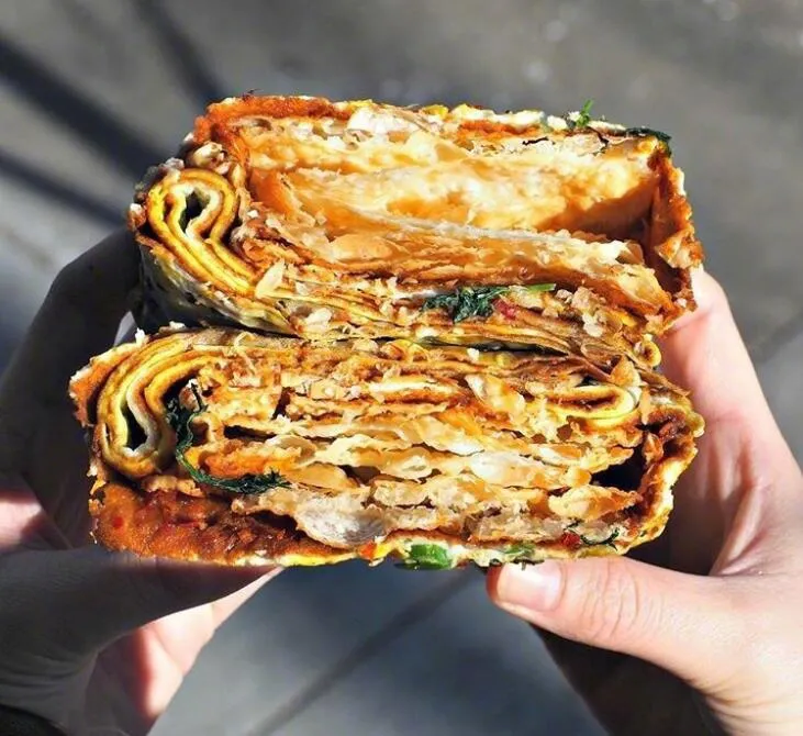 Cake always becomes failure, can try likewise delicate thin pancake made of millet flour! 