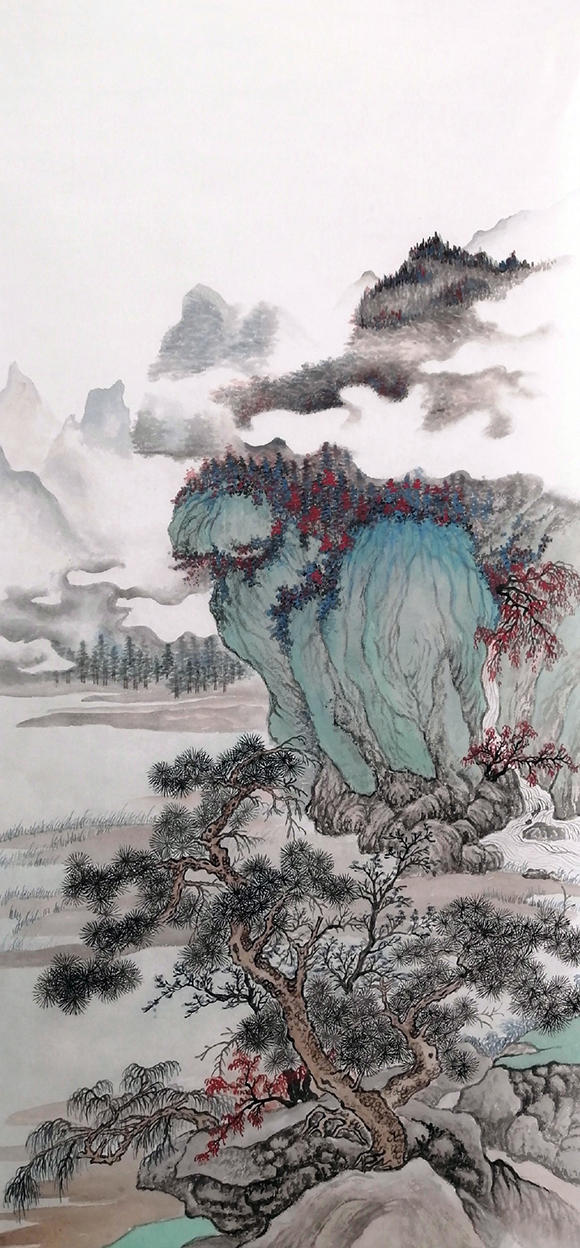 画家魏志永 学习宋元 回归自然