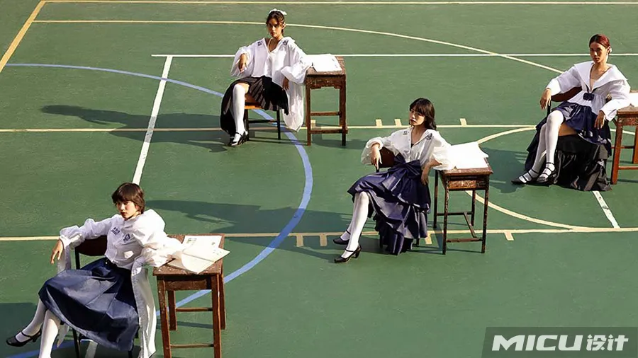 这套专治早恋校服设计,让你怀疑人生