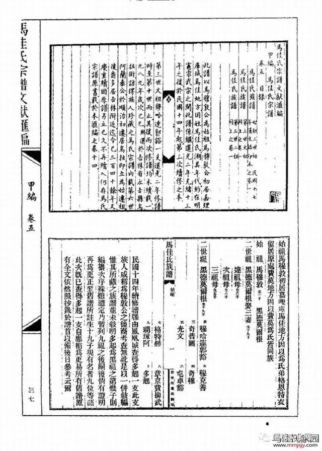 满洲望族马佳氏的历史