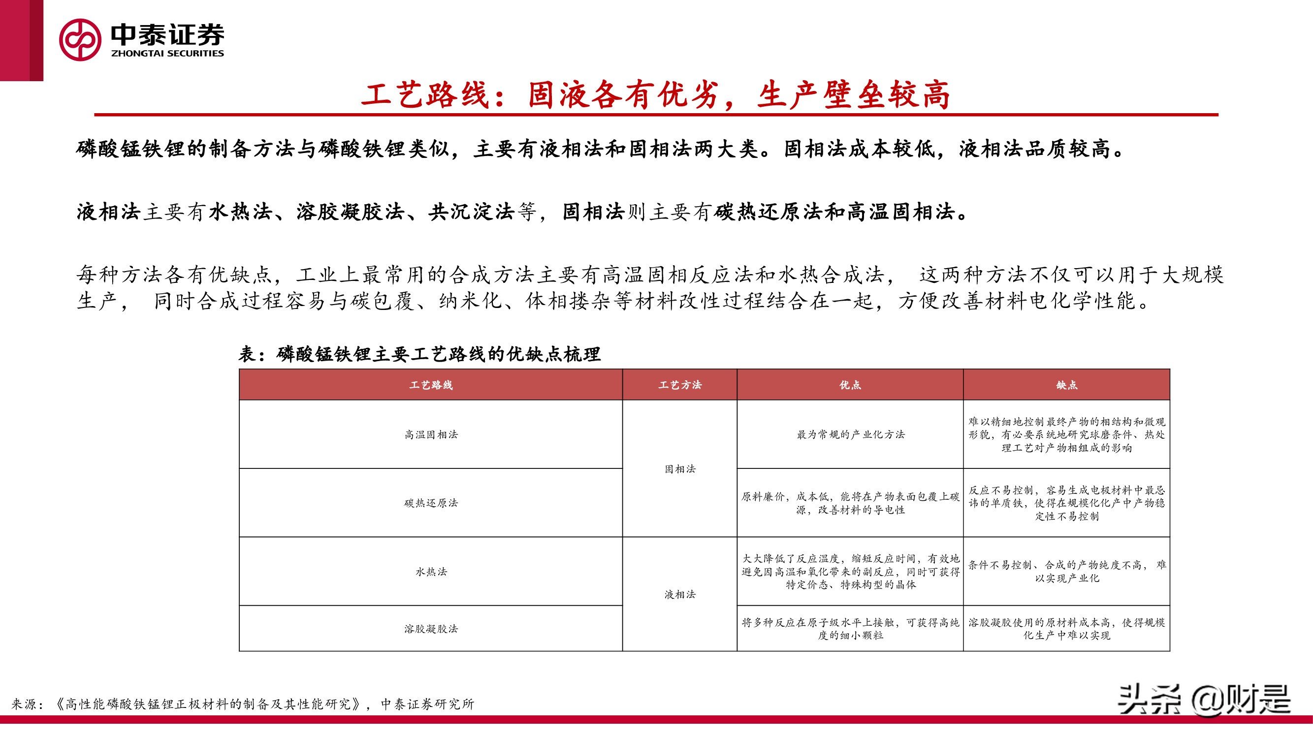磷酸锰铁锂专题研究报告：大规模商业化应用在即，关注增量供应链