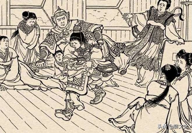 三国608：赵云竟从孙夫人怀里把阿斗夺下来，为保护少主真是拼了