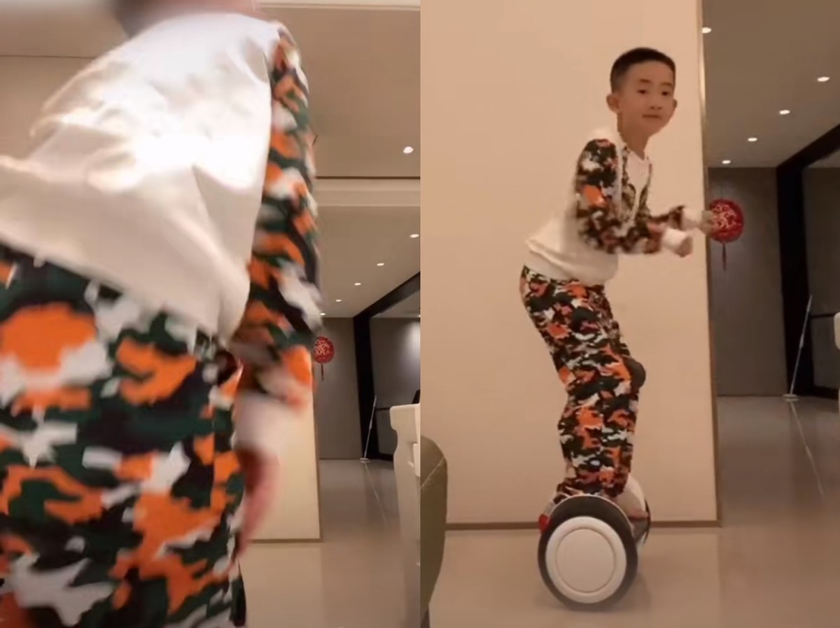 應采兒兒子近照罕爆，豪宅內跺腳被質疑擾民，當眾擦屁股不雅觀