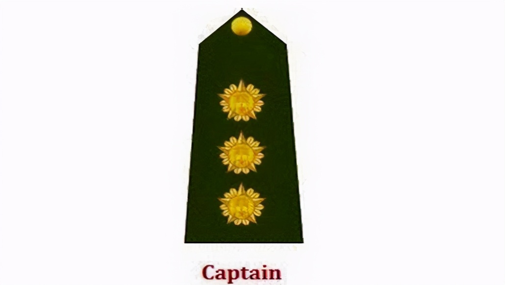 图解印度军衔，元帅和低级委任少校有特色，陆军上尉如何识别？
