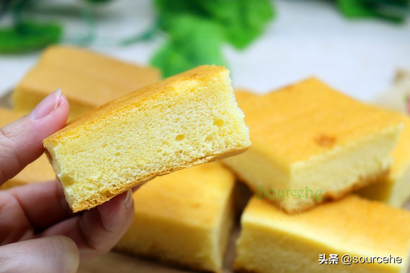 烘焙9年，這個古早味蛋糕方子很靠譜，蓬鬆香軟，放五天不塌陷