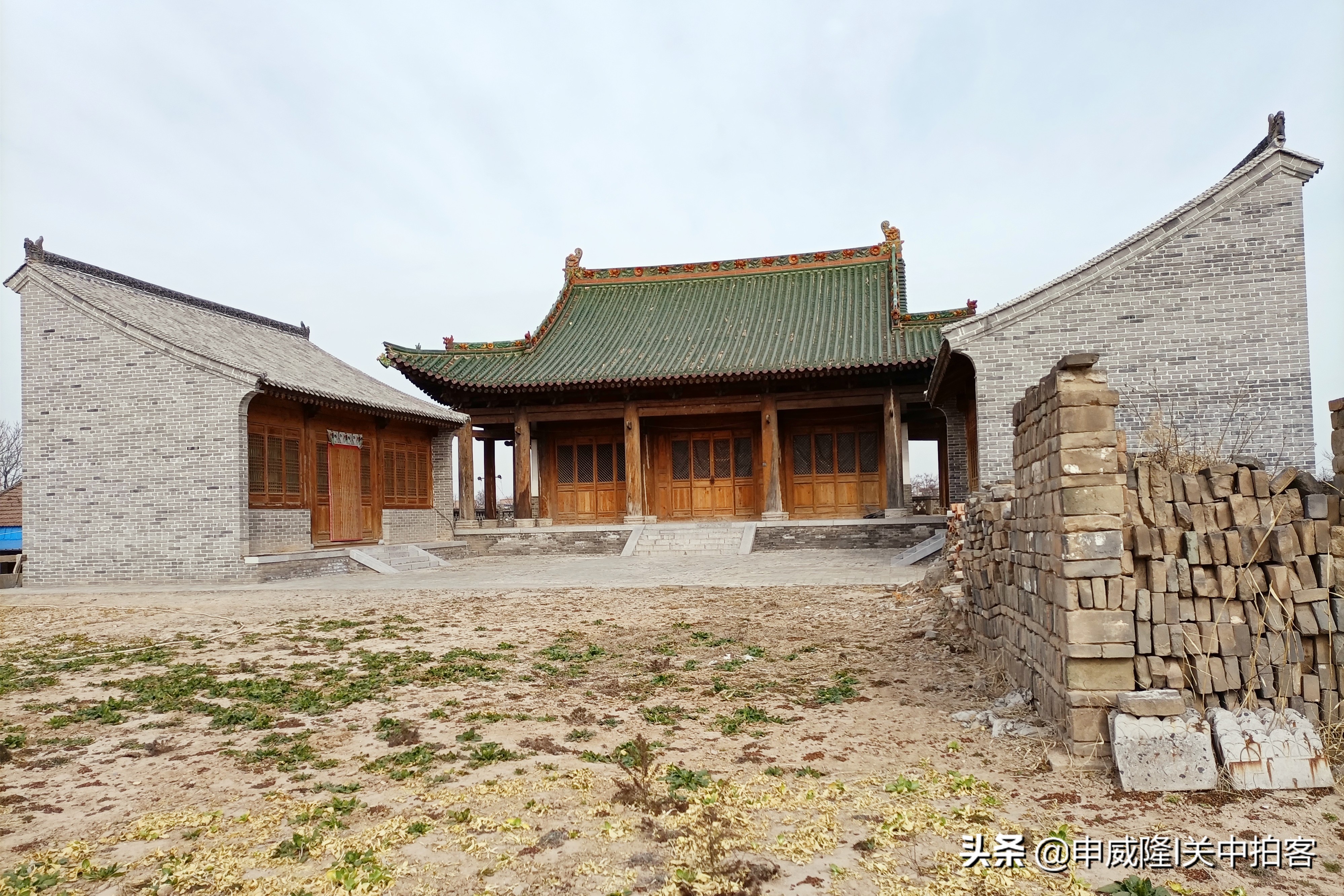 大荔县大寨子村：再访岱祠岑楼和金龙寺塔