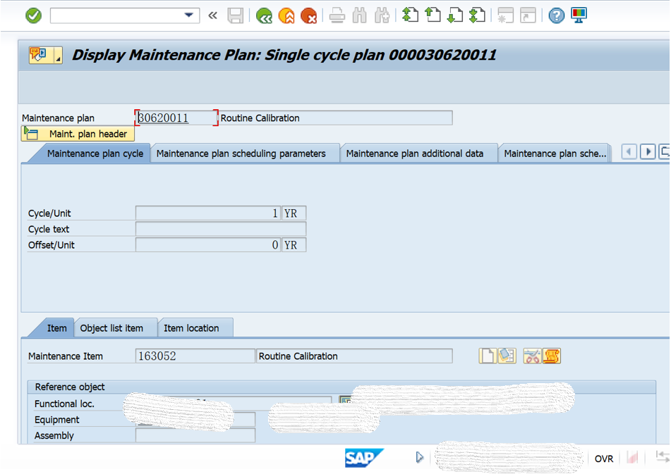 SAP PM入门系列18 - IP25为维护计划设置删除标记