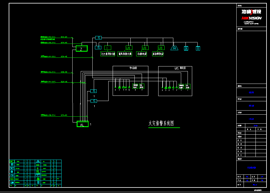 海康威视设计：标准的数据中心机房设计图集DWG，70张图纸