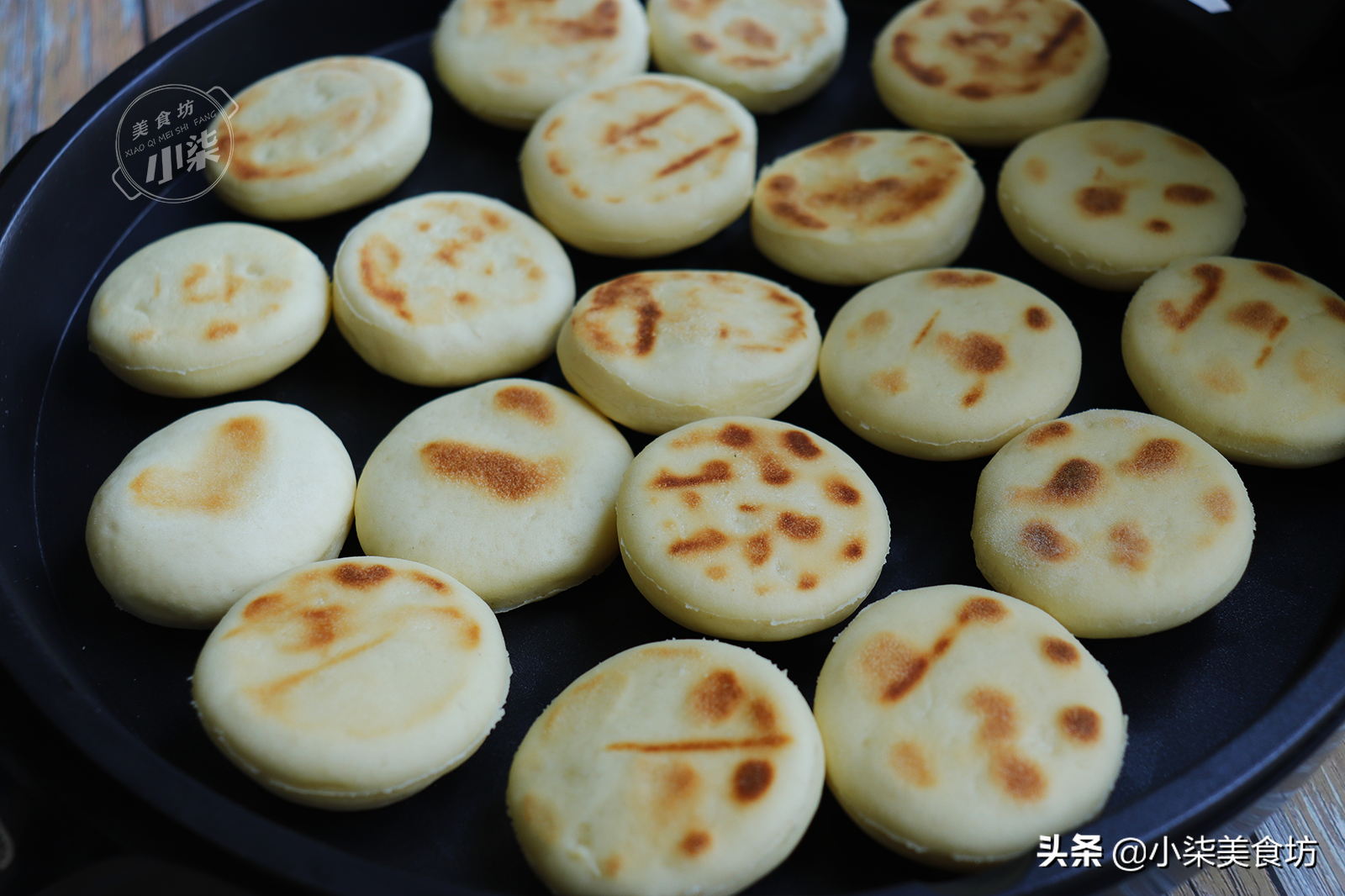 牛奶小餅這種做法火了，不加水不加油，好吃營養易消化，太香了