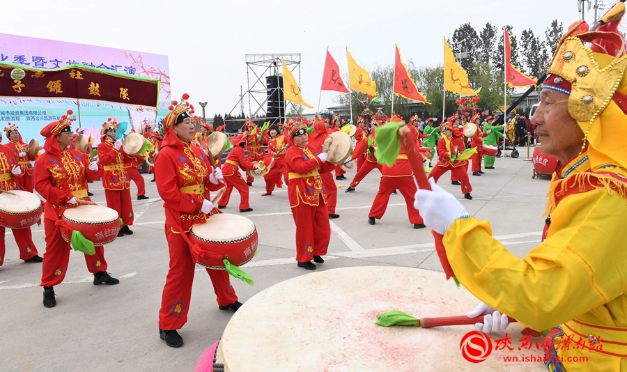 華彩渭南·第四屆洽川旅游文化季暨文旅融合匯演活動(dòng)啟動(dòng)（組圖）