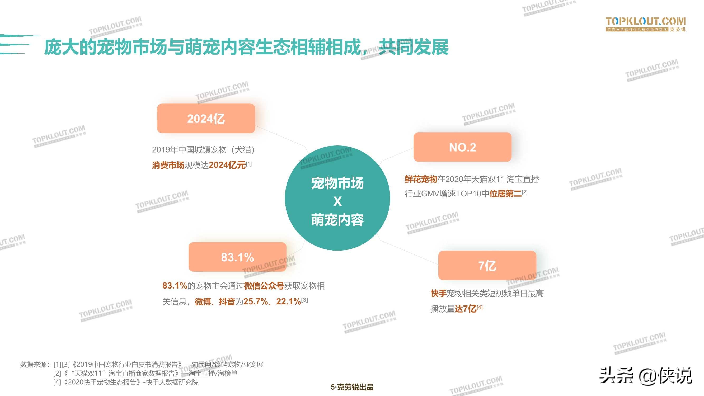 克劳锐：2020萌宠内容生态下的宠物经济