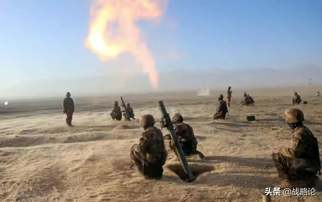 The caliber of light mortars and the range of heavy mortars, the Type