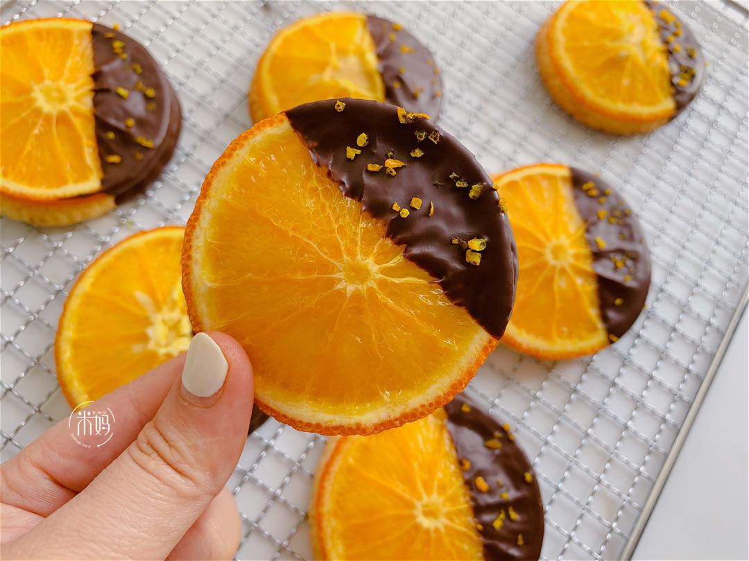 图片[2]-橙子巧克力饼干做法步骤图 用来做饼干香酥脆口特好吃-起舞食谱网