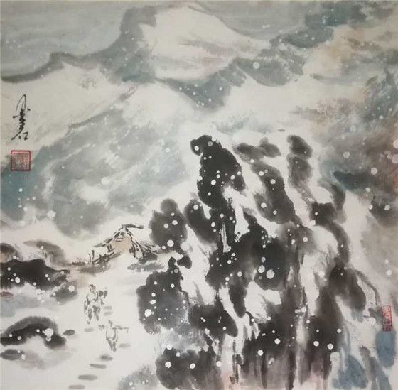 画家董平——山水花鸟作品鉴赏