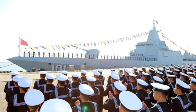 遼寧艦055大驅合體演訓，日本台灣心慌，美航母想來�同框�？