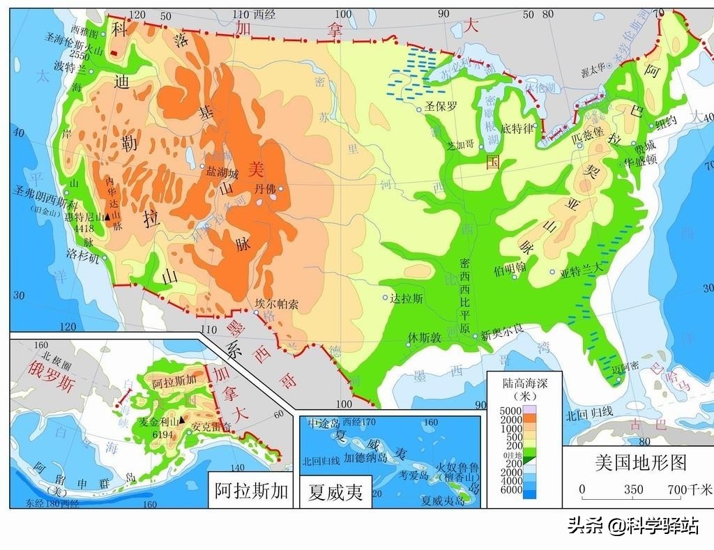 世界唯二超级大国，美国和中国的地理条件谁更胜一筹？