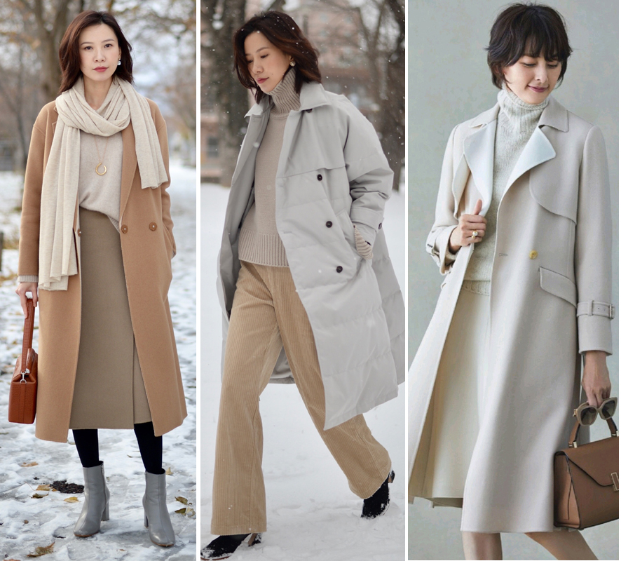 秋冬季长外套怎么搭配显气质，从选款到配色，教你穿出雅致高级范