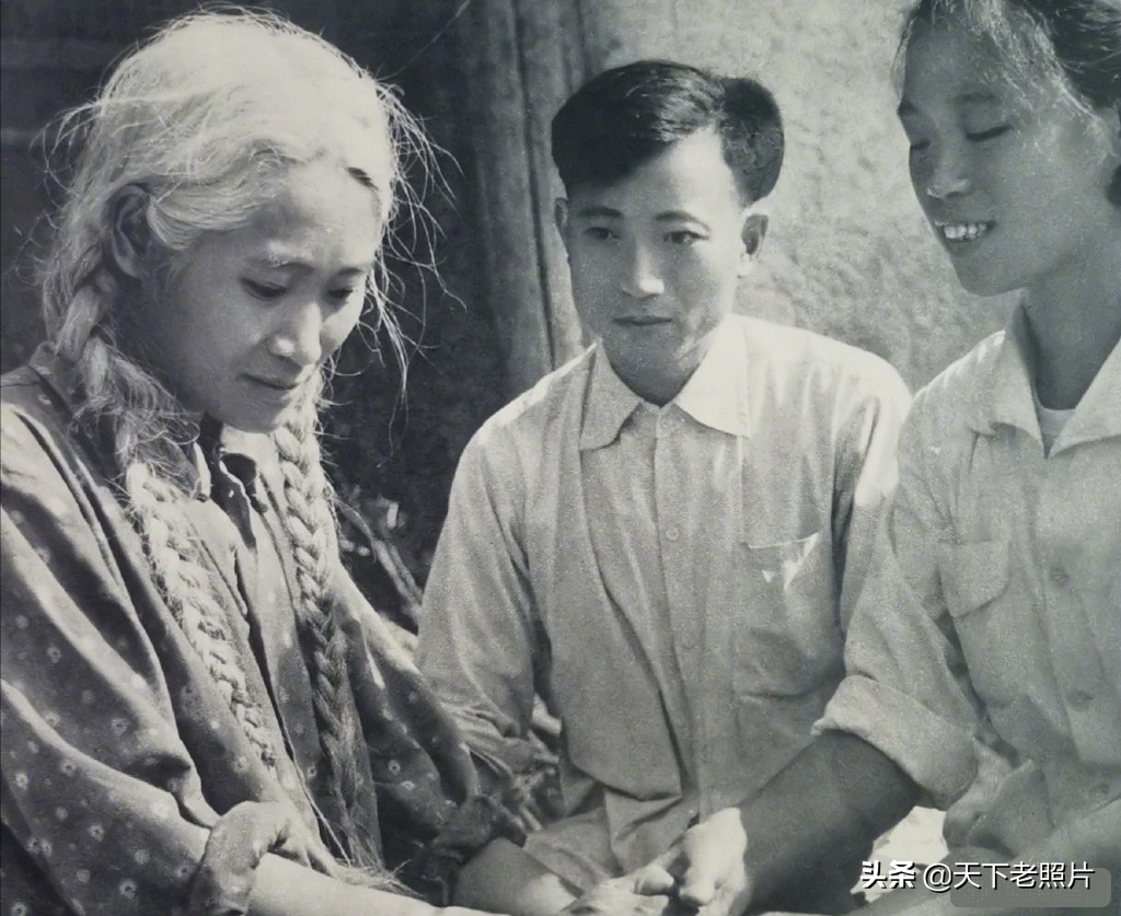 白毛女真实照片4张 1923年生四川人后结婚生子
