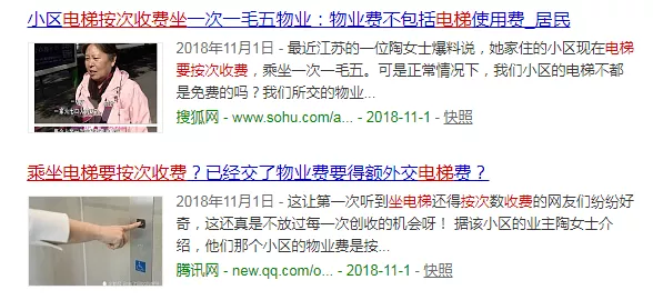 小区坐电梯按次收费，30元600次！居民吐槽：回家