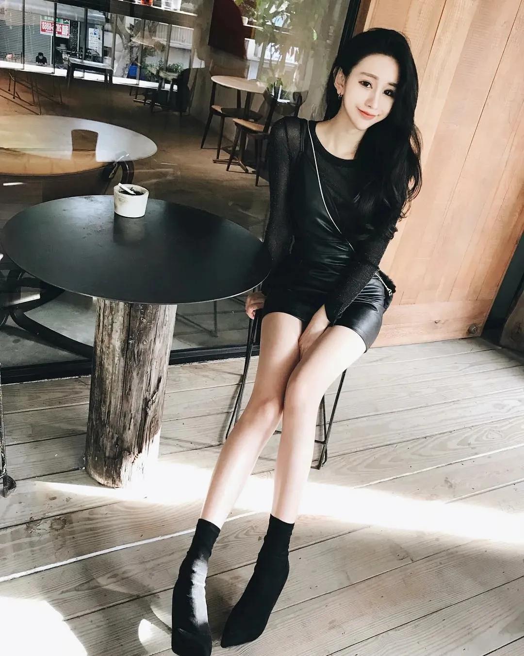 颜值高身材好ins美女小姐姐街拍大片图片