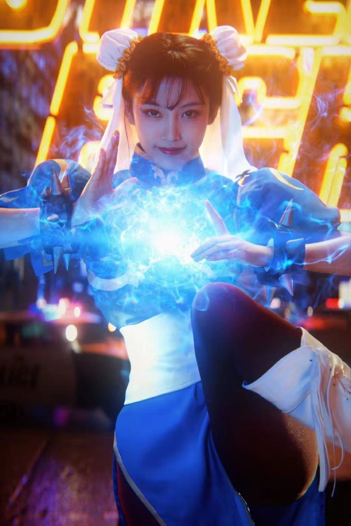 Half Tibet forest received Tecent advertisement, cos Chun Li, cause netizen heat to discuss unexpectedly