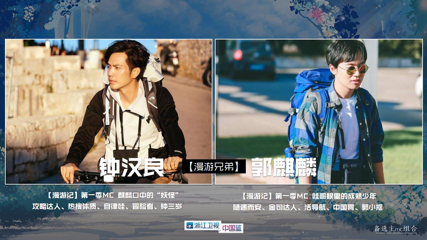 2020浙江卫视《漫游记》第二季回归，钟汉良郭麒