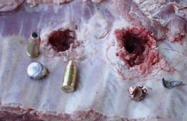 子弹的威力到底有多大？看完这几张图就知道了