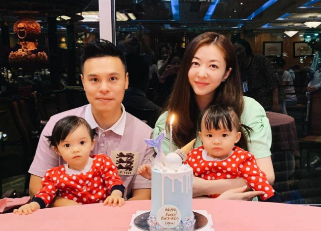 熊黛林晒女儿美照引热议，姐妹俩颜值差距大，