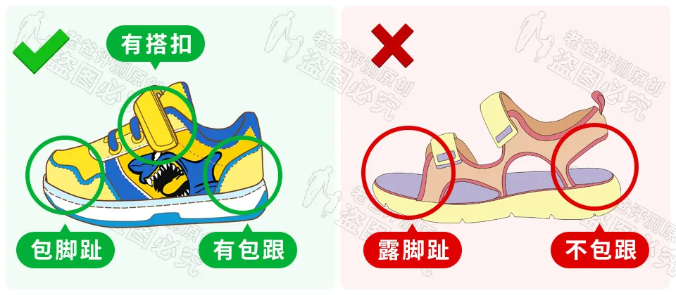 这种鞋很有可能让孩子受伤，真的别穿了