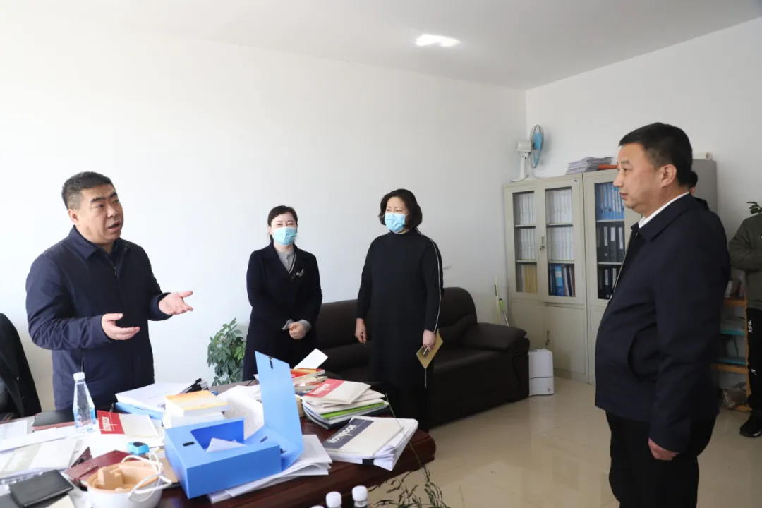 【教育整顿】区委政法委检查指导尖山法院政法队伍教育整顿工作