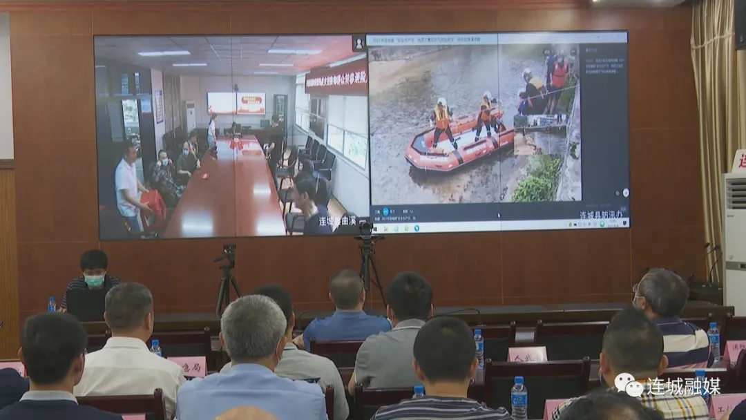 連城：舉辦2021年防洪暨地質災害防御群眾轉移避險應急演練