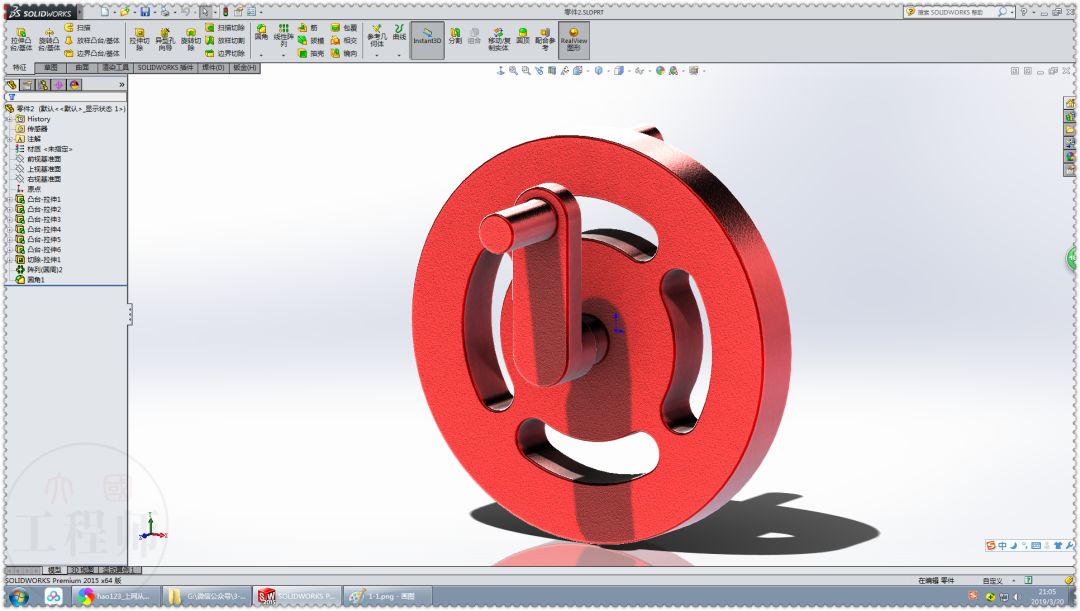 ��SolidWorks��Ƶļ򵥻�е������ֻ�����������