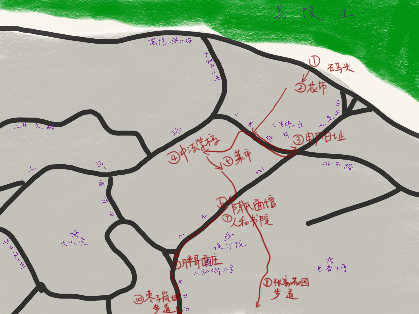 网红重庆的冷门线路：2条步道2碗面，10个景点告诉你大溪沟的魅力