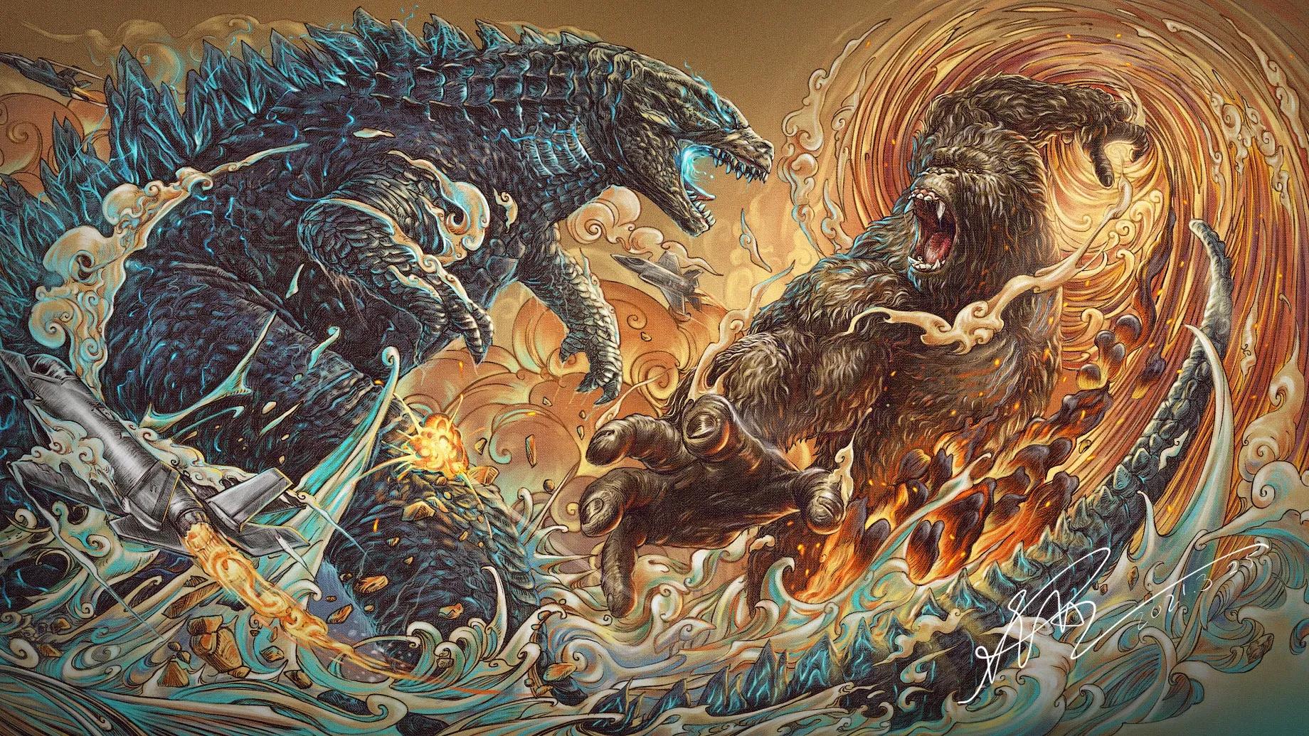 Why didn't Godzilla use the red lotus form to deal with King Kong?I can ...