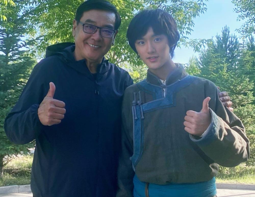 Ding Chengxin's first film is finalized, with the great director Er ...