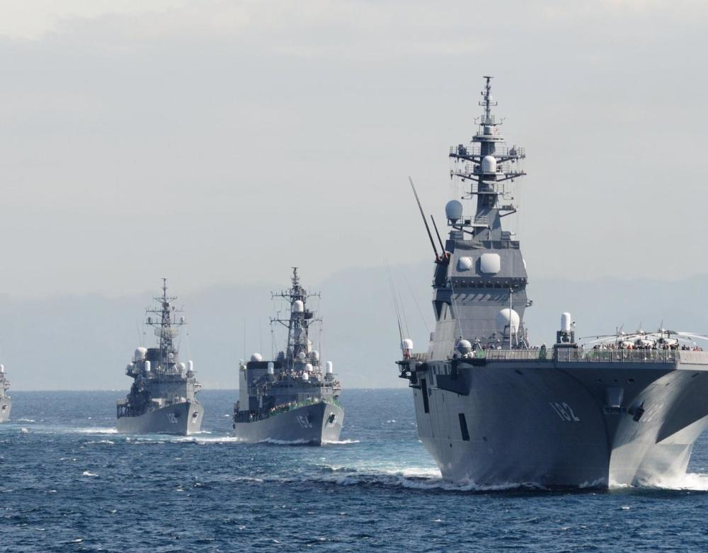 3艘中国军舰现身日本家门口，释放出什么信号？警告美国吗？