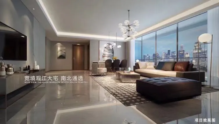 站在7.2m的瞰江大阳台,才更懂一线江景的魅力