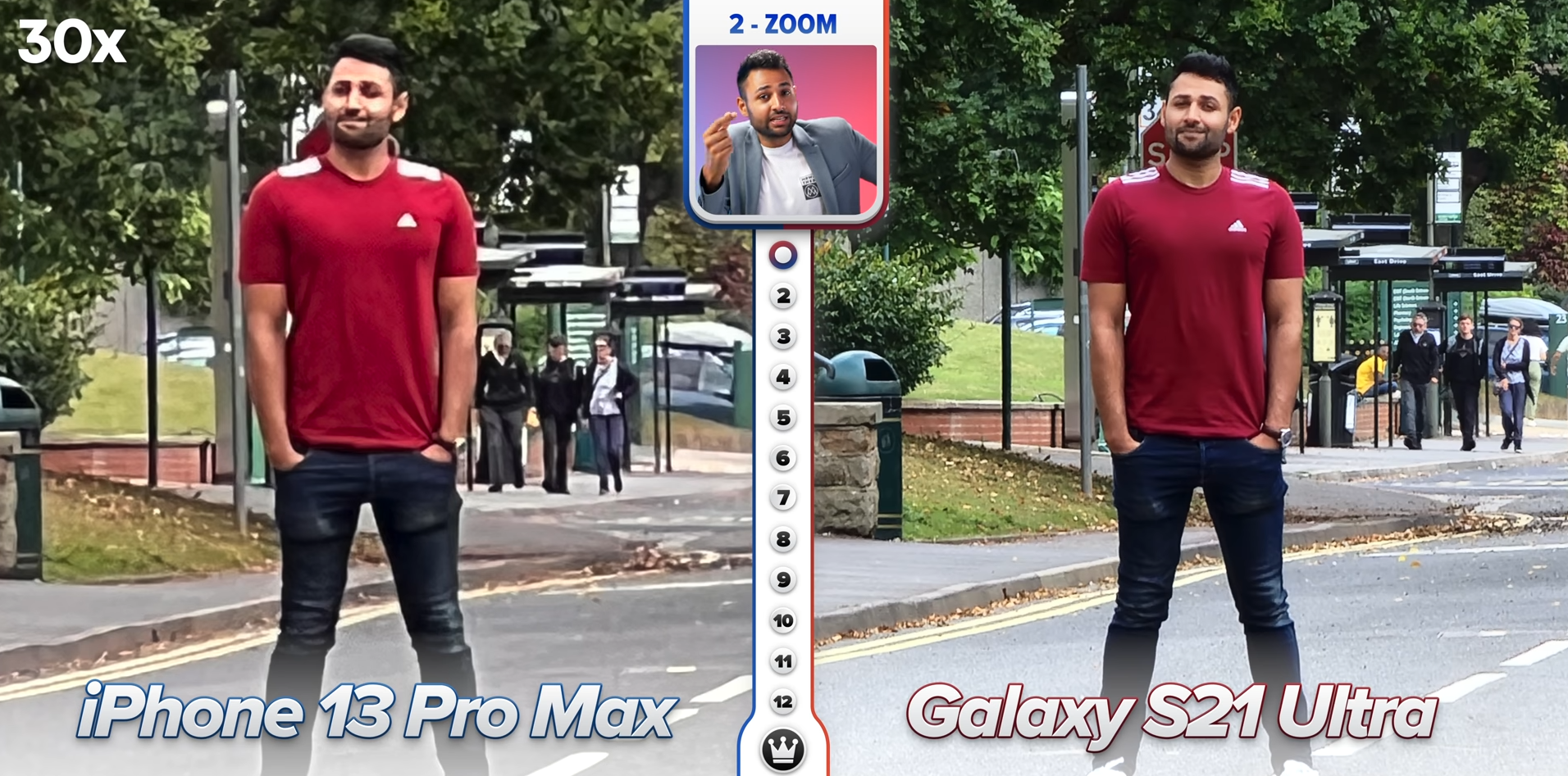 iPhone13ProMax与三星S21UItra拍照对比，两代机皇相争，谁赢了？