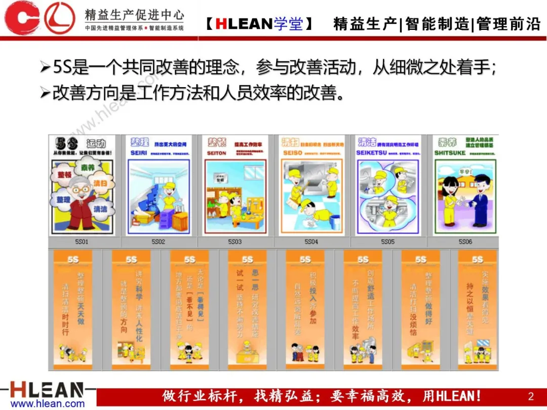 「精益学堂」5S持续改善培训