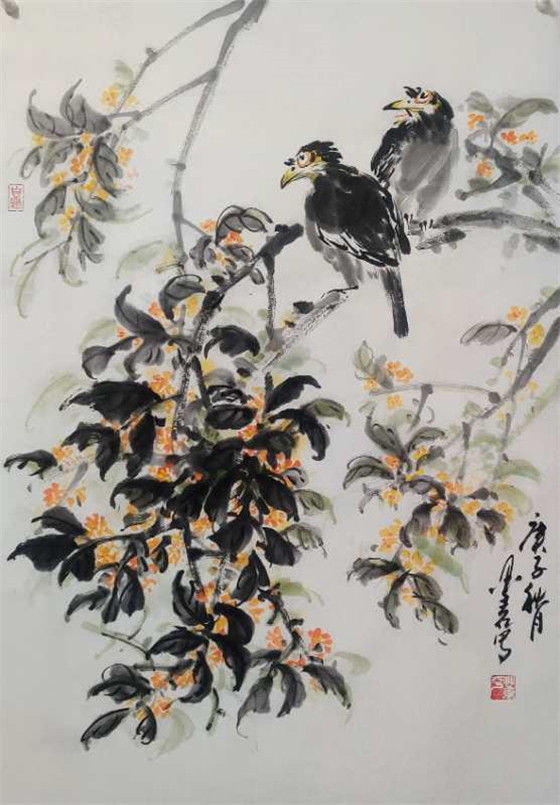 画家董平——山水花鸟作品鉴赏