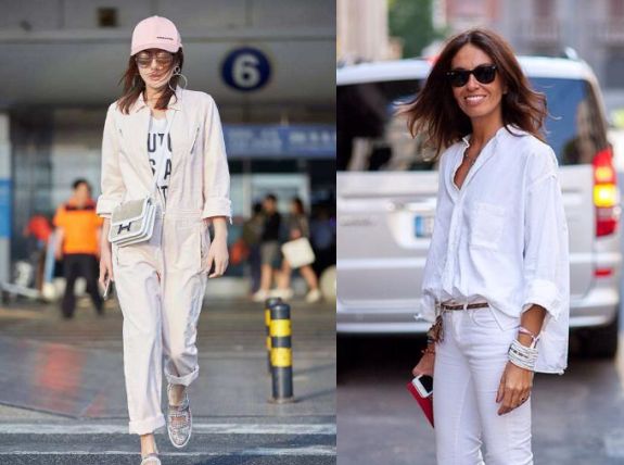 盘点夏装中的“高贵色”，黄黑皮女人穿了也上