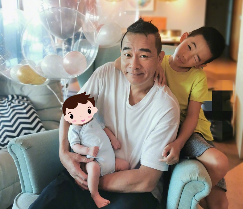 有种“基因”叫应采儿，小儿子不足4月就发量惊人，网友：真羡慕